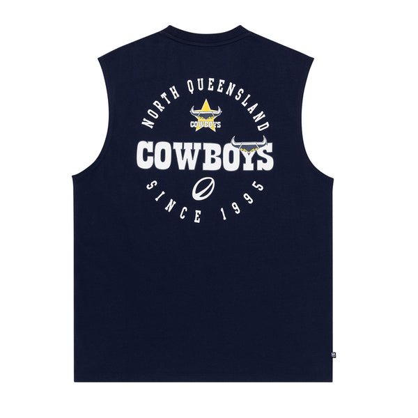 North Queensland Cowboys NRL Mens Adults Muscle Tank