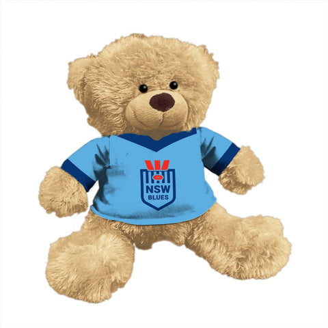 NSW New South Wales Blues State of Origin 7'' Plush Hooded Teddy Bear