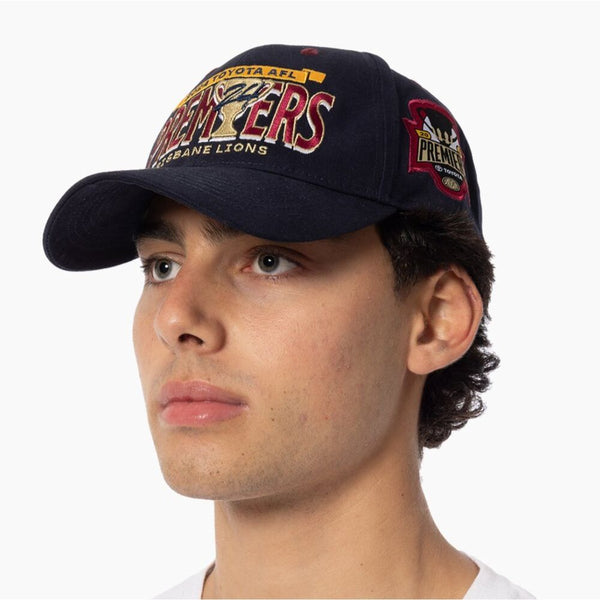 Brisbane Lions 2024 Premiers Mens Adults P3 Cap