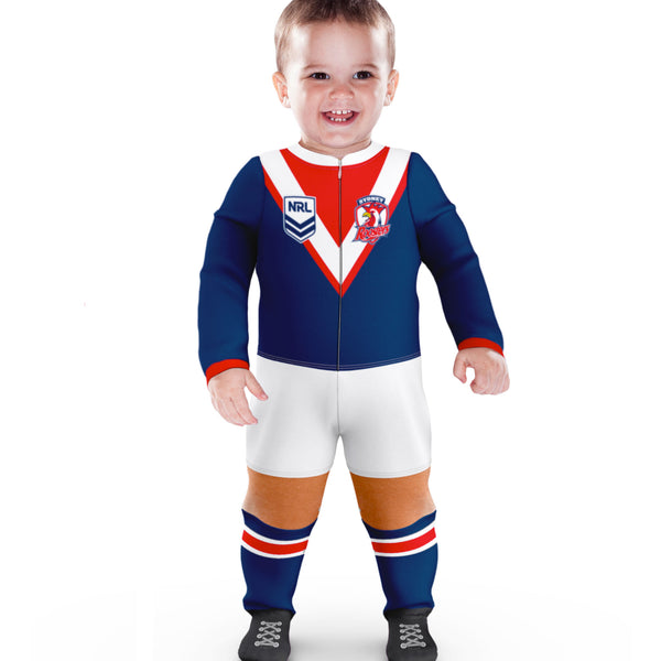 Sydney Roosters NRL Baby Infant Romper Jumpsuit