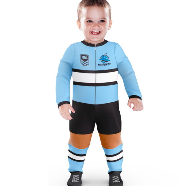 Cronulla Sharks NRL Baby Infant Romper Jumpsuit