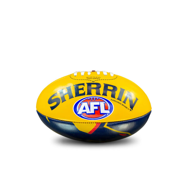 Adelaide Crows AFL Sherrin PVC Mascot Ball 20cm