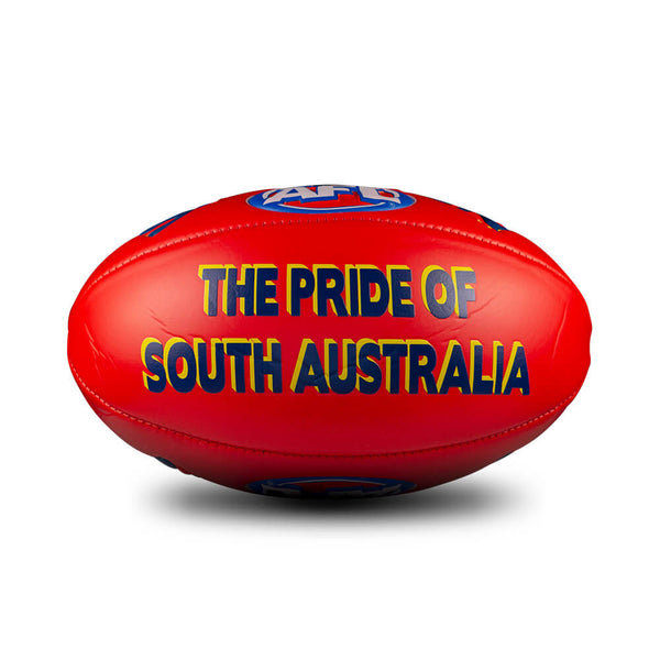 Adelaide Crows Sherrin Super Soft Touch - Red Size 3