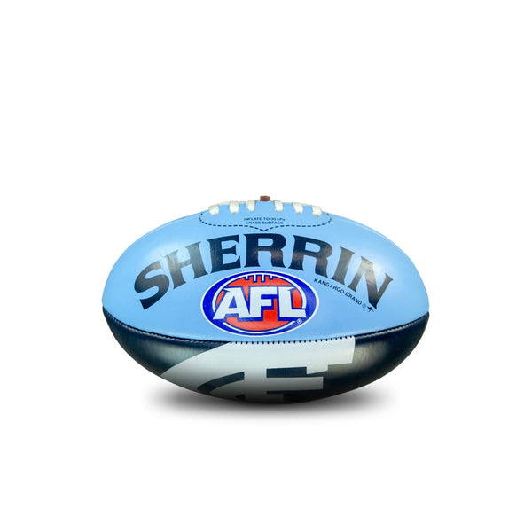 Carlton Blues AFL Sherrin PVC Mascot Ball 20cm