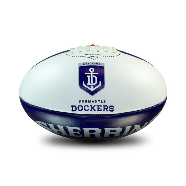 Fremantle Dockers AFL Sherrin size 3 Team Icon Ball