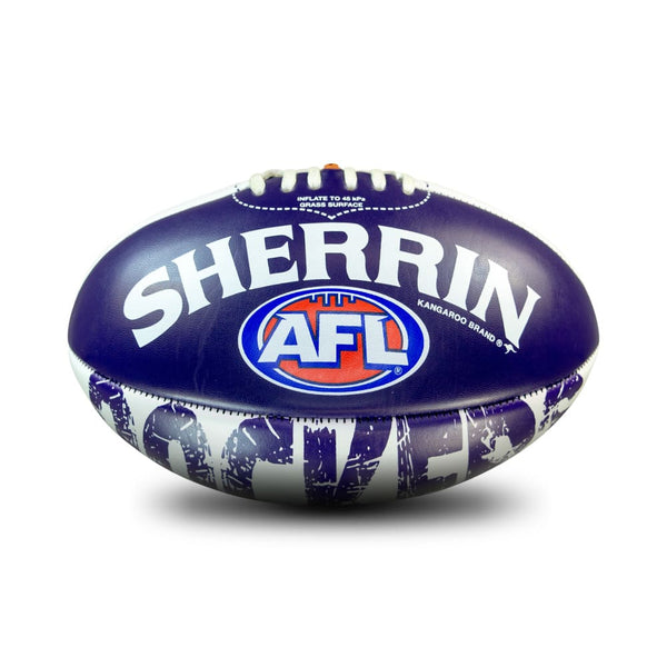 Fremantle Dockers AFL Sherrin size 3 Team Icon Ball