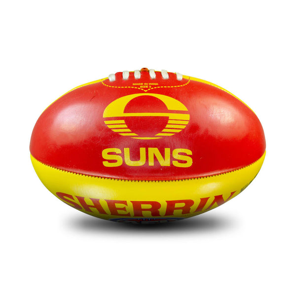 Gold Coast Suns AFL Sherrin size 3 Team Icon Ball