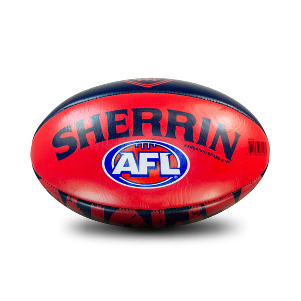Melbourne Demons AFL Sherrin size 3 Team Icon Ball