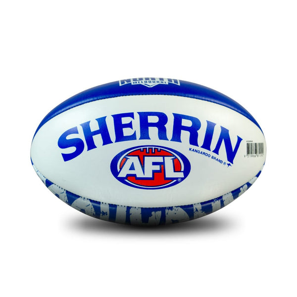 North Melbourne Kangaroos AFL Sherrin size 3 Team Icon Ball