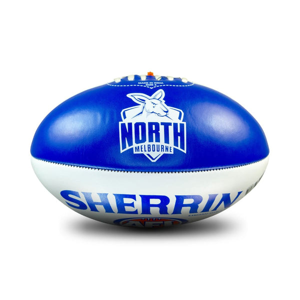 North Melbourne Kangaroos AFL Sherrin size 3 Team Icon Ball