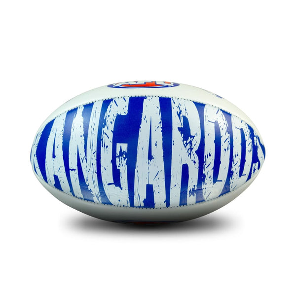 North Melbourne Kangaroos AFL Sherrin size 3 Team Icon Ball