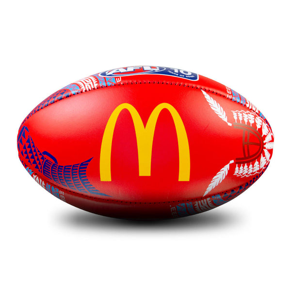 Sherrin 2025 SDNR Indigenous Leather Official Game Football size 5