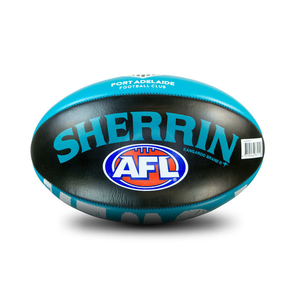 Port Adelaide Power AFL Sherrin size 3 Team Icon Ball
