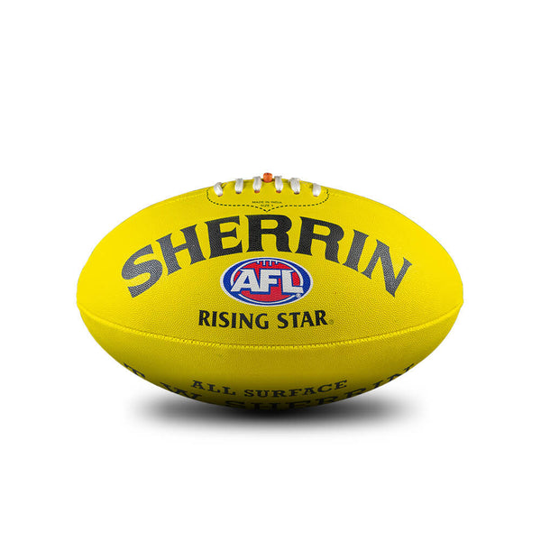 Sherrin AFL Rising Star All Surface Synthetic Rubber Football
