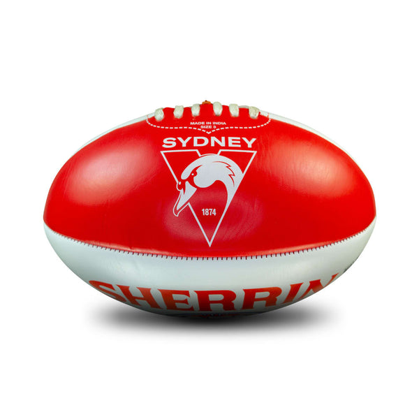 Sydney Swans AFL Sherrin size 3 Team Icon Ball