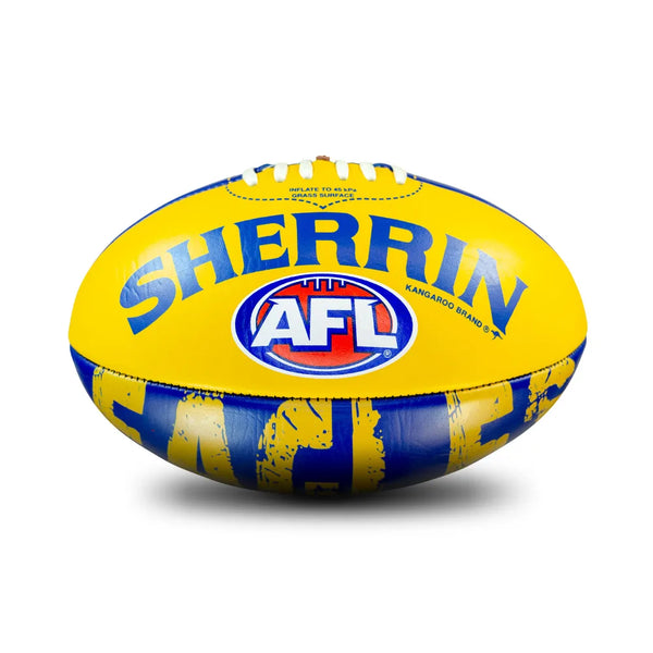 West Coast Eagles AFL Sherrin size 3 Team Icon Ball