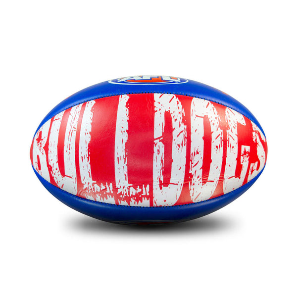Western Bulldogs AFL Sherrin size 3 Team Icon Ball