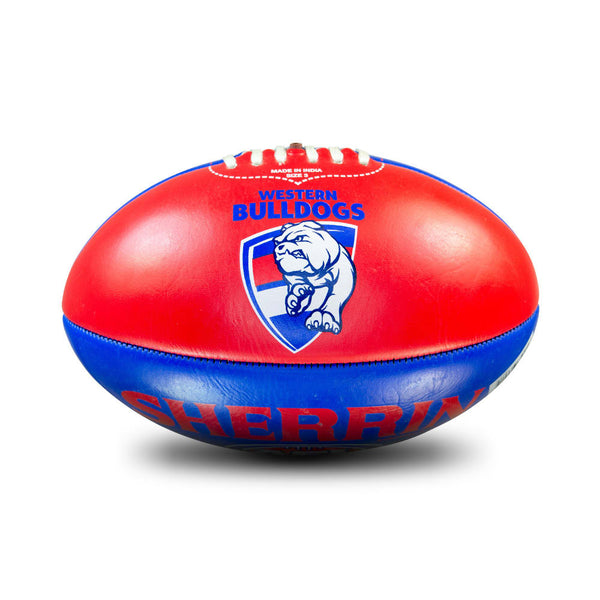 Western Bulldogs AFL Sherrin size 3 Team Icon Ball