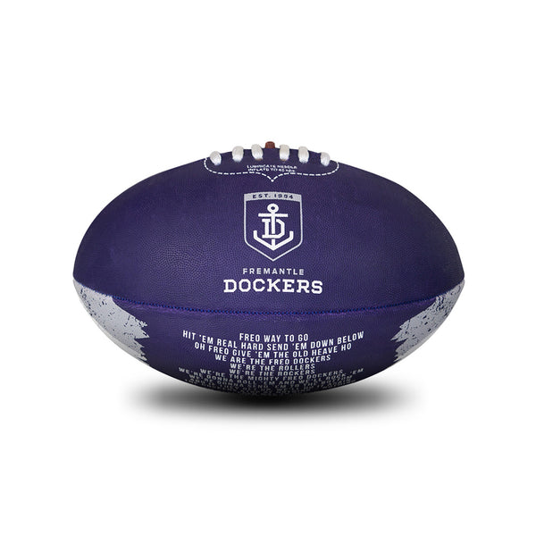 Fremantle Dockers Kids Youths AFL Auskick Playing Pack with Football