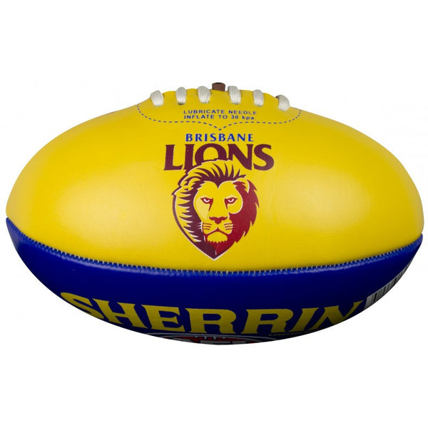 Brisbane Lions Sherrin Softie 20cm Football