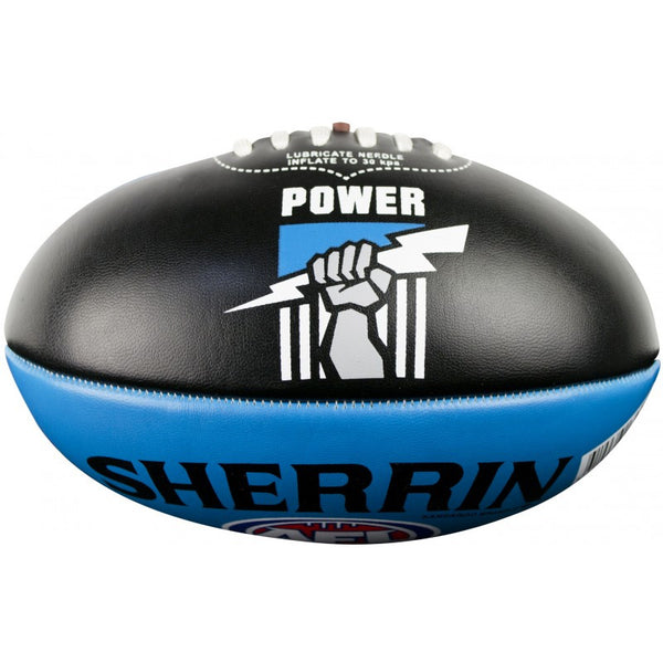 Port Adelaide Power Sherrin Softie 20cm Football