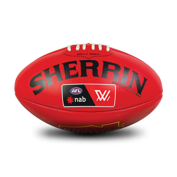 Sherrin Leather AFLW Women NAB Replica Training Football size 4