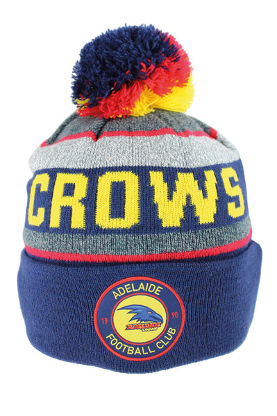 Adelaide Crows Tundra Pom Pom Beanie
