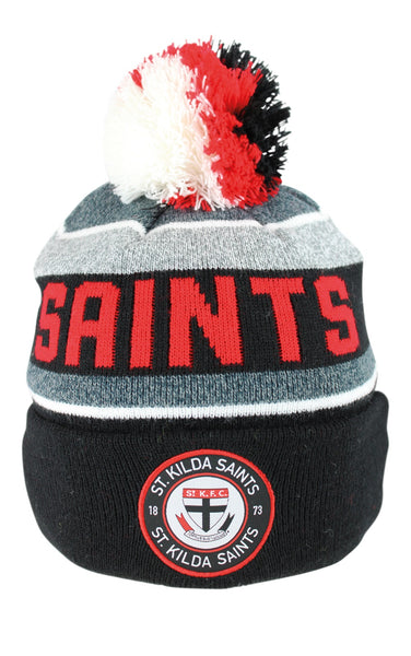 St Kilda Saints Tundra Pom Pom Beanie