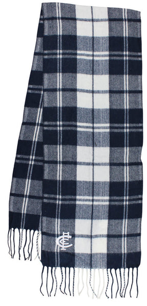 Carlton Blues Tartan Scarf