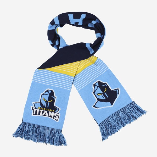 Gold Coast Titans NRL Mens Adults Linebreak Scarf