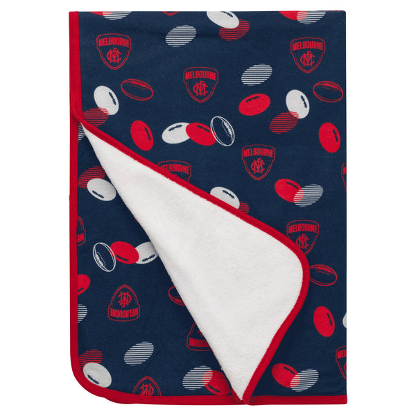 Melbourne Demons Baby Blanket