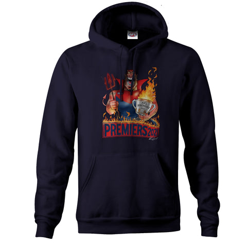 Melbourne Demons 2021 Premiers Mens Adults Mark Knight Hoody