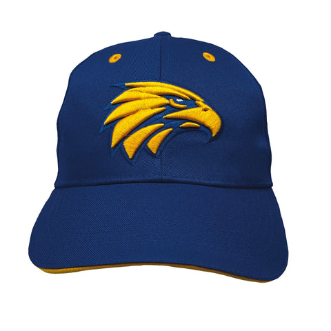 West Coast Eagles Adults Mens 3D Logo Cap