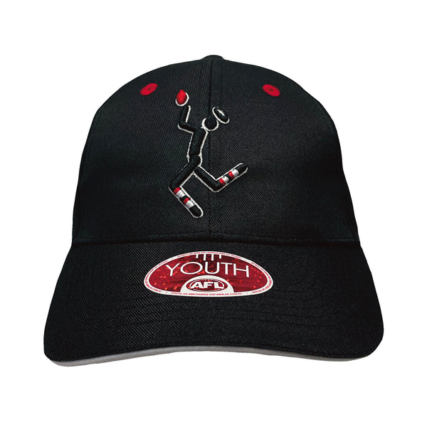 St Kilda Saints Boys Youths 3D Logo Cap