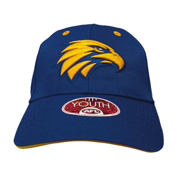 West Coast Eagles Boys Youths 3D Logo Cap