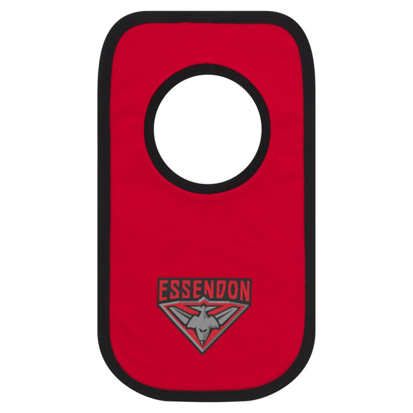 Essendon Bombers Babies Infants 2 Pack Bib Set