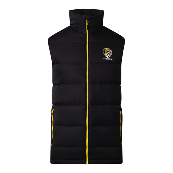 Richmond Tigers Mens Adults Down Vest