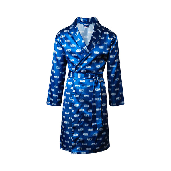 North Melbourne Kangaroos Adults Satin Robe Gown Sleepwear
