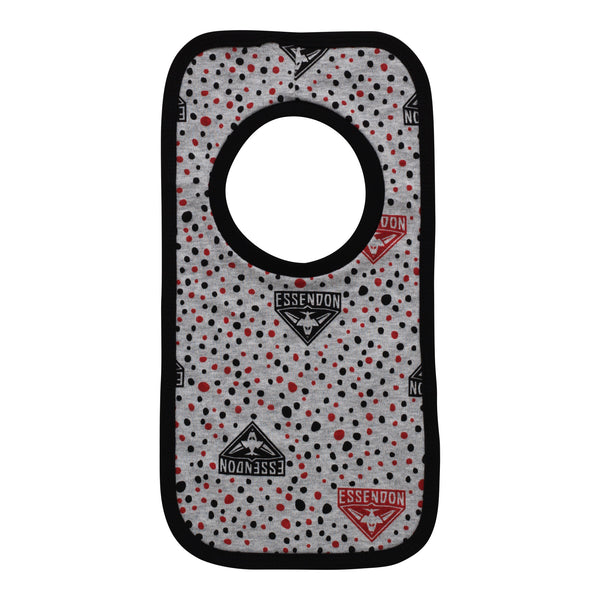 Essendon Bombers Babies Infants 2 Pack Bib Set