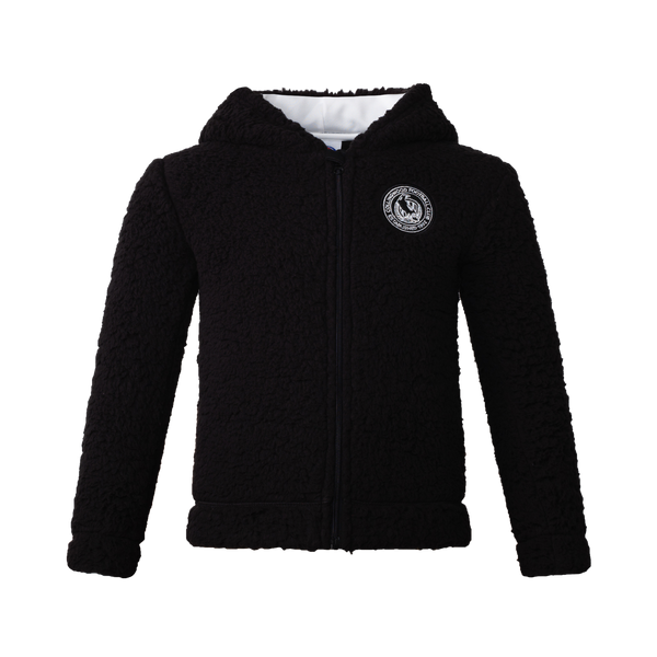 Collingwood Magpies Baby Toddler Sherpa Hoody