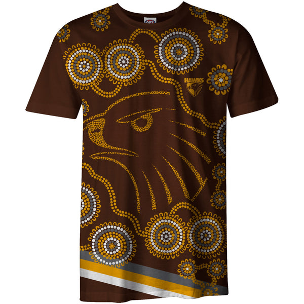 Hawthorn Hawks Kids Youth Indigenous Tee