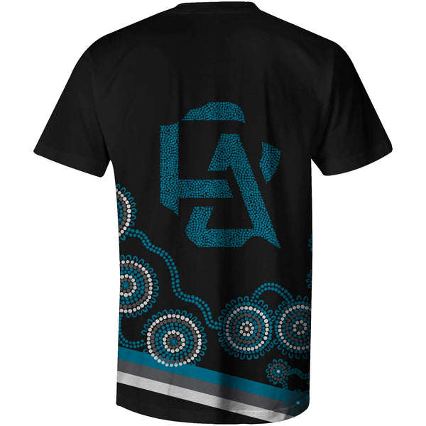 Port Adelaide Power Mens Adults Indigenous Tee