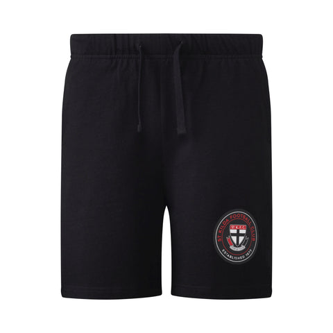 St Kilda Saints Boys Youths Logo Shorts