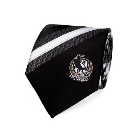 Collingwood Magpies Stripe Tie