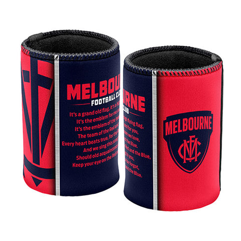 Melbourne Demons Team Song Can Cooler Stubby Holder