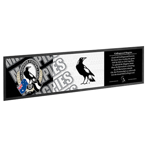 Collingwood Magpies Bar Runner