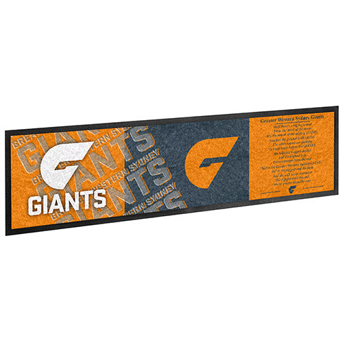 Greater Western Sydney GWS Giants Bar Runner