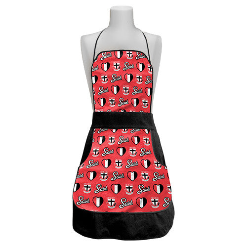 St Kilda Saints Ladies Retro BBQ Apron