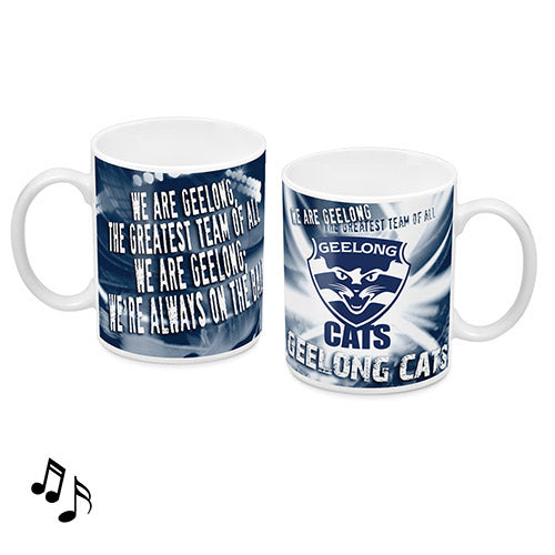 Geelong Cats Musical Ceramic Mug