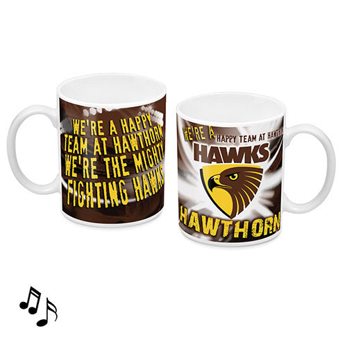 Hawthorn Hawks Musical Ceramic Mug